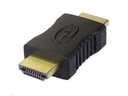 PremiumCord Adapter HDMI A - HDMI A, Male/Male, pozlacená