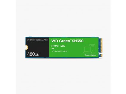 WD Green SN350 SSD 480GB M.2 NVMe Gen3 2400/1650 MBps