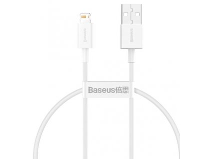 Baseus CALYS-02 Superior Fast Charging Kabel Lightning 2.4A 0.25m White