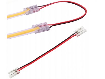 Konektor pro 8mm LED COB pásky oboustranný FIXED