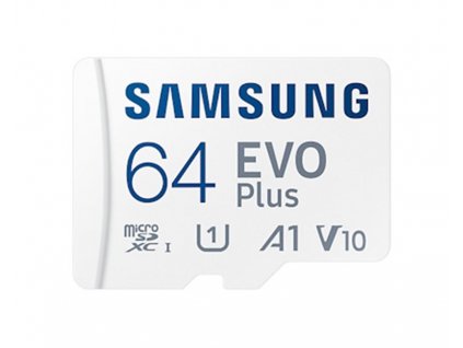 Paměťová karta Samsung micro SDXC Plus 64GB + SD adaptér