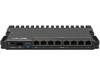 Router Mikrotik RB5009UPr+S+IN 7x GLan, 1x 2,5GLan s PoE-in, 1x SFP+