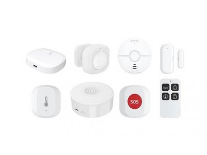 WOOX R7073, Security Kit Pro ZigBee/WiFi, Smart bezpečnostní sada PRO, kompatibilní s Tuya