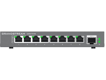 Grandstream GWN7701M Unmanaged Network Switch 8x2,5Gb portů / 1 SFP+