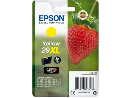 Epson Singlepack Yellow 29XL Claria Home Ink