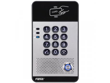 Fanvil i20S SIP dveřní interkom, RFID, číselnice, 3W repro, IP65