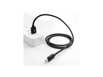 Crono kabel USB 2.0/ USB A samec - microUSB samec, 1,0m, černý premium