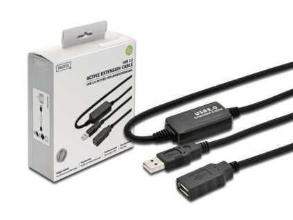 Digitus USB 2.0 aktivní prodlužovací kabel 10m