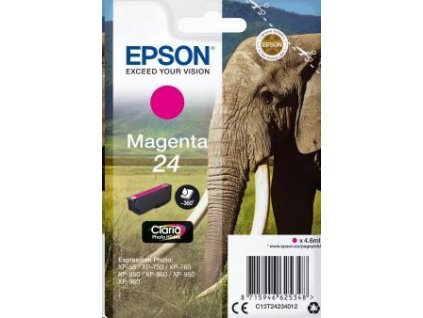 EPSON ink bar Singlepack "Slon" Magenta 24 Claria Photo HD Ink