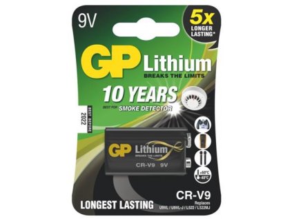 GP 9V CR-V9 lithiová - 1 ks