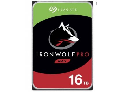 SEAGATE ST16000NT001 hdd IronWolf PRO 16TB CMR 7200rpm 256MB NAS HDD 24x7 270MB/s 3.5 RAID SATA3-6Gbps