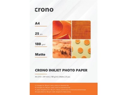 Crono PHPM4A, fotopapír matný, A4, 180g, 25ks