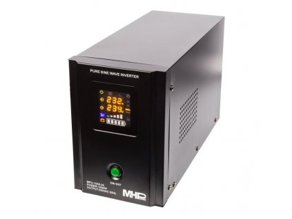 Napěťový měnič MHPower MPU-1050-24 24V/230V, 1050W, funkce UPS, čistý sinus
