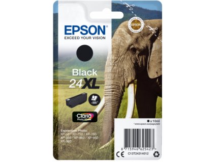 Epson Singlepack Black 24XL Claria Photo HD Ink