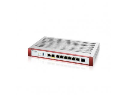 Zyxel USG FLEX 200HP Series, User-definable ports with 1*2.5G, 1*2.5G( PoE+) & 6*1G, 1*USB with 1 YR Security bundle