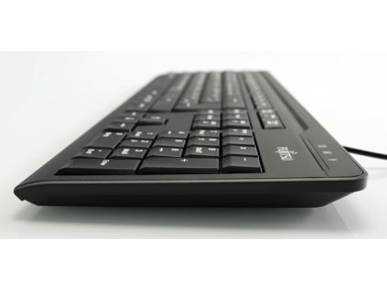 FUJITSU Klávesnice KB410 USB - černá - CZ/SK - česká