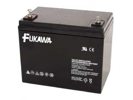 akumulátor FUKAWA FWL 75-12 (12V; 75Ah; závit M6; životnost 10let)