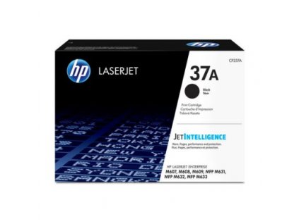 HP 37A černá LaserJet Cartridge, CF237A