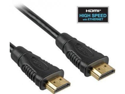 KABEL propojovací HDMI M - HDMI M, 10.0m, dual shielded+ethernet, standard 1.4 HQ