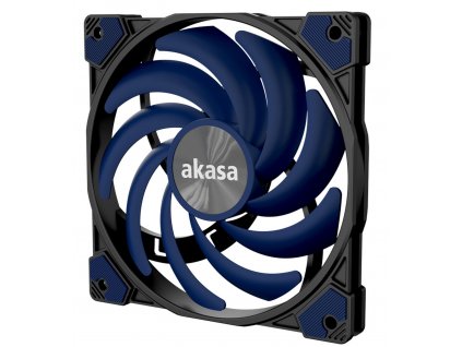 přídavný ventilátor Akasa 12 cm Alucia XS12 modrý