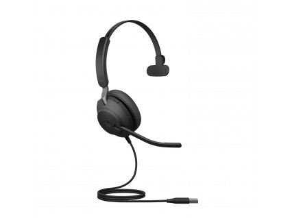 Jabra Evolve2 40 SE/Mono/USB/Drát/MS/Černá