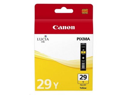 Canon CARTRIDGE PGI-29 Y žlutá pro PIXMA PRO-1 (1420 str.)