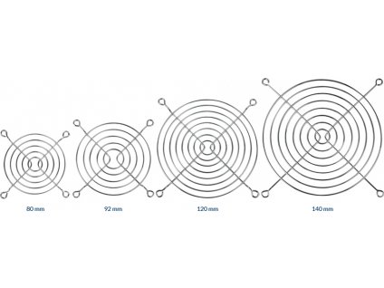 ARCTIC ACFAN00088A 140mm Fan Grills