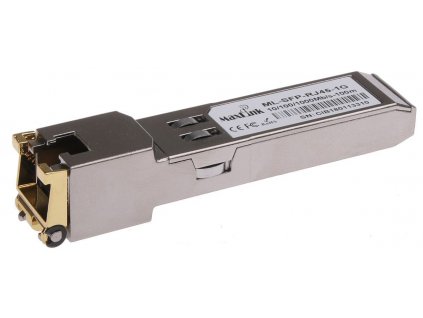 MaxLink SFP 10/100/1000M metalický modul, RJ-45, 100m, 1Gbps