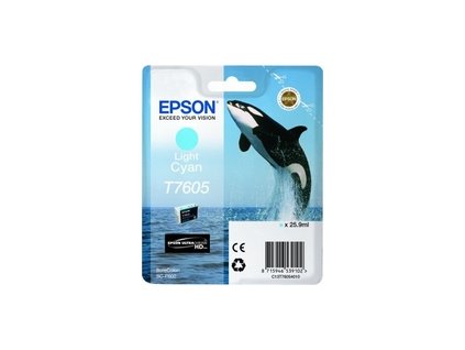 Epson T7605 Ink Cartridge Light Cyan