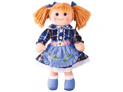 Panenka Bigjigs Toys látková Katie 34 cm