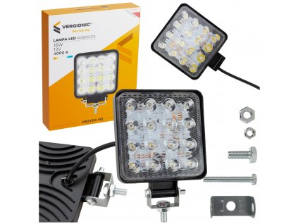 LED pracovní lampa 12V 16W