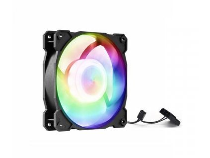 1stCOOL ventilátor STATIC RGB 12CM FAN, 120x25mm (3+4 pin, ARGB)