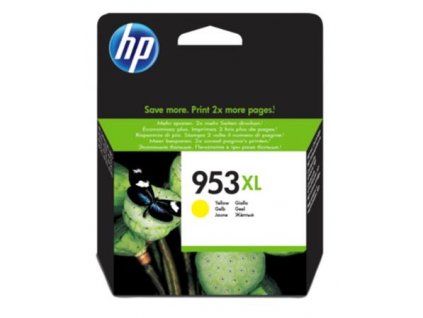 HP F6U18AE 953XL High Yield Yellow Original Ink Cartridge