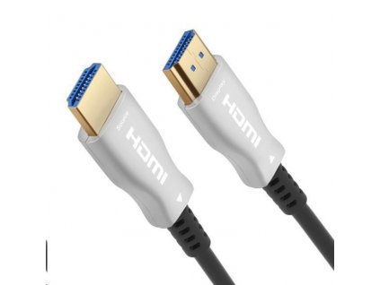 PREMIUMCORD Kabel HDMI optický fiber High Speed with Ether. 4K@60Hz, 50m, M/M, zlacené konektory