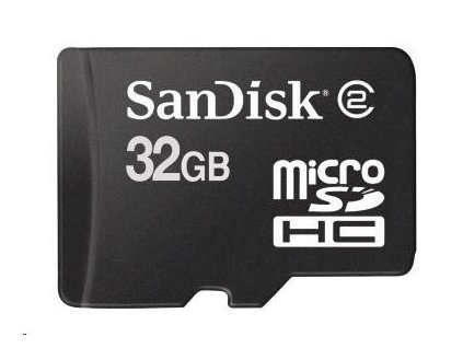 SanDisk MicroSDHC karta 32GB (Class 4)