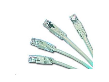 GEMBIRD kabel patchcord Cat5e stíněný FTP 0,5m, šedý