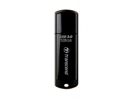 TRANSCEND Flash Disk 128GB JetFlash®700, USB 3.0 (R:90/W:40 MB/s) černá