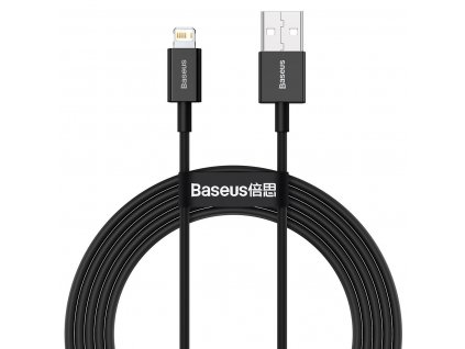 Baseus CALYS-A01 Superior Fast Charging Datový Kabel USB to Lightning 2.4A 1m Black