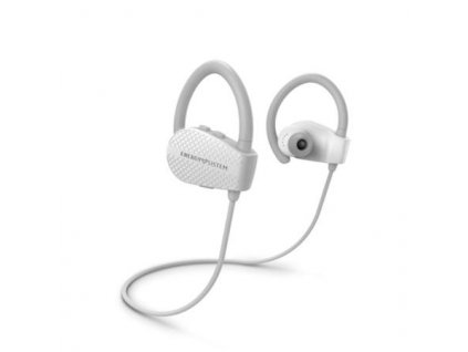 Energy Sistem Earphones Bluetooth Sport 1+ Snow, Bluetooth sportovní sluchátka s mikrofonem