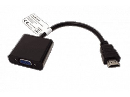 Převodník HDMI konvertor HDMI A(M) na VGA(F) kabel 0.15m