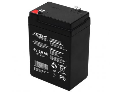 Baterie olověná 6V / 5Ah Xtreme 82-223 gelový akumulátor