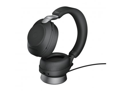 Jabra Evolve2 85/Stereo/ANC/BT/Bezdrát/MS/Stand/Černá