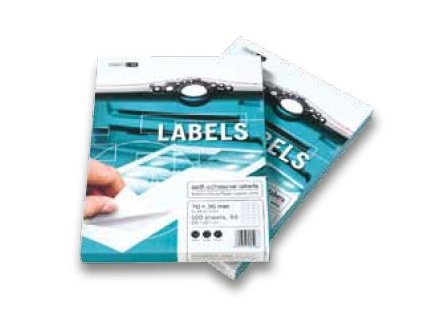 SmartLine Samolepicí etikety 100 listů ( 16 etiket 105 x 37 mm)