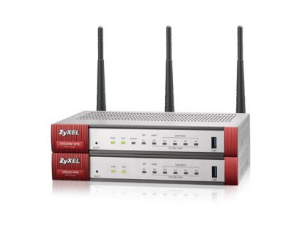 Zyxel USG20W-VPN, VPN Firewall, Single Radio 2,4GHZ 802.11n or 5GHz 802.11ac Wireless (3x3 - 20/40/80MHz), 10x VPN (IPSe
