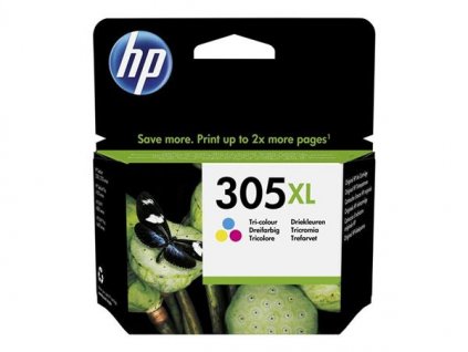 HP 305XL High Yield Tri-color Original Ink Cartridge