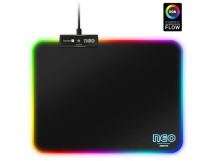 CONNECT IT NEO RGB podsvícená podložka pod myš, vel. S (320 × 245 mm) USB