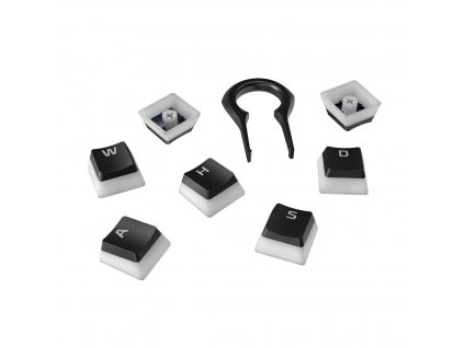 HP HyperX Pudding Keycaps US black