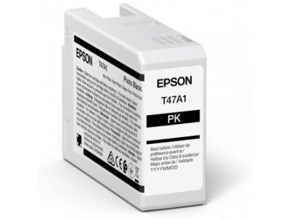 Epson Singlepack Photo Black T47A1 Ultrachrome