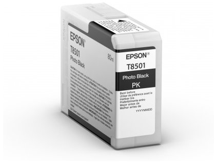 Epson Singlepack Photo Black T850100 UltraChrome HD ink 80ml