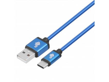 TB Touch USB - USB C kabel, 1,5m, modrý